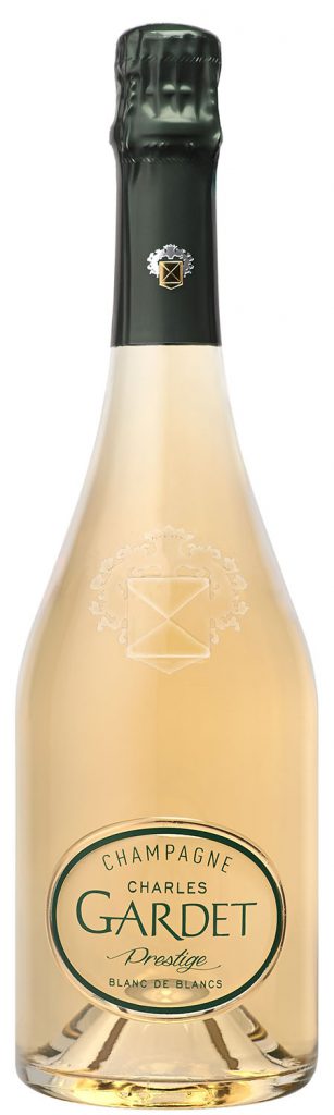 Le Prestige Charles Gardet Blanc de Blancs est un vin composé à 100% de Chardonnay issus de vignobles Premier et Grand Crus de la Côte des Blancs.