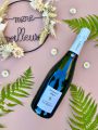 La Cuvée Champagne Gardet Dosage Zéro accompagnée de la couronne Saime, spécialement conçue pour célébrer la fête des mères.